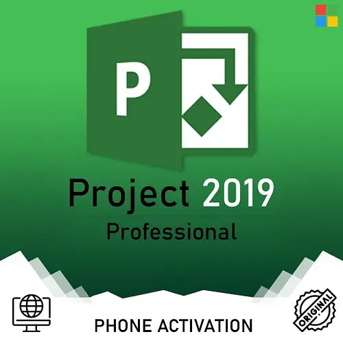 Microsoft Project 2019 Professionnel | Activation par téléphone