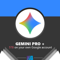 ✨ Gemini Pro + 5TB on your own Google account (share with your family) 18 MOUNTH