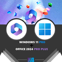 Bundle Office 2024 Pro Plus and Windows 11 Pro - Online activation - Keys4All