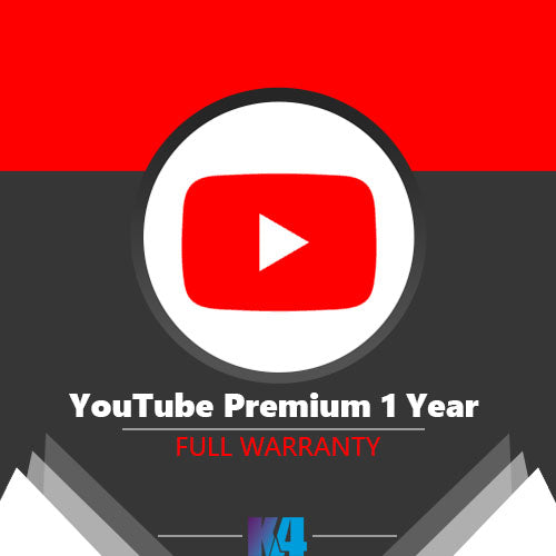 YouTube Premium – 12 Months | Your Own Account – Family Slot Keys4All